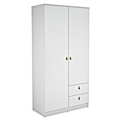 Meka Block Armario para ropa K-709 (L x An x Al: 51,6 x 100,2 x 200 cm, Blanco Poro) | BAUHAUS
