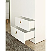 Meka Block Armario para ropa K-709 (L x An x Al: 51,6 x 100,2 x 200 cm, Blanco Poro) | BAUHAUS