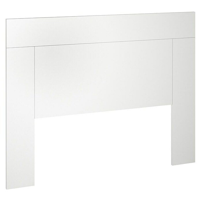 Meka Block Cabecero de cama K-875 (An x Al: 160 x 130 cm, Blanco Poro) | BAUHAUS
