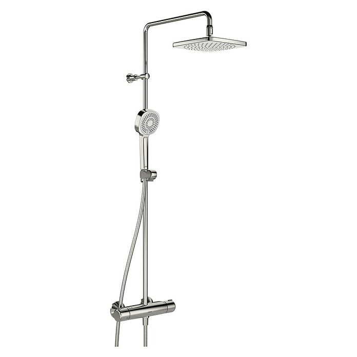 Hansa Micra Duschsystem Style (Lochabstand: 147 cm - 153 cm, Anzahl Strahlarten: 3 Stk., Chrom) | BAUHAUS