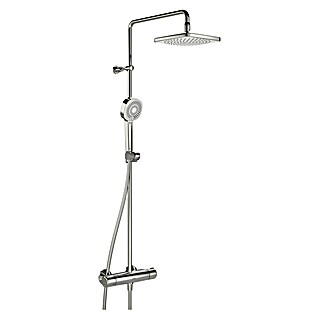 Hansa Micra Duschsystem Style (Lochabstand: 147 cm - 153 cm, Anzahl Strahlarten: 3 Stk., Chrom)