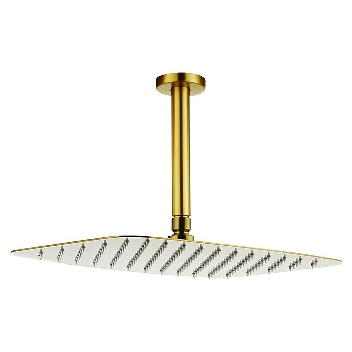 Camargue Bolonia Sistema de ducha empotrado (Con grifo termostático, Oro, Latón) | BAUHAUS