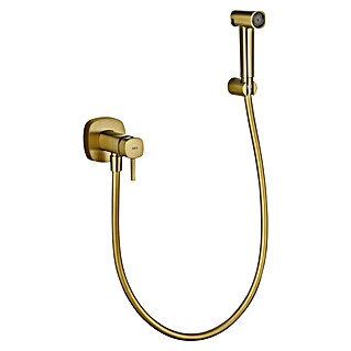 Camargue Bolonia Ducha higiénica inodoro (Oro, Acero inoxidable)