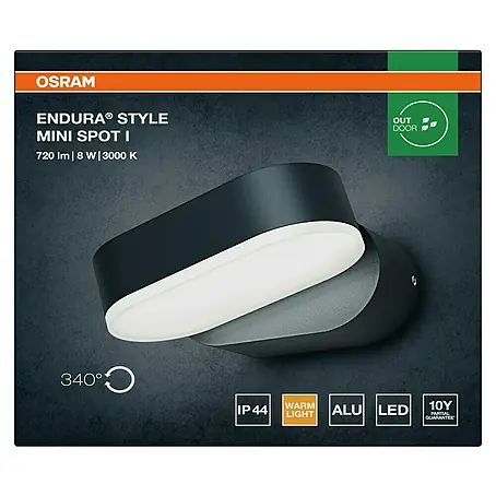 Osram Endura Style LED-Außenwandleuchte Mini