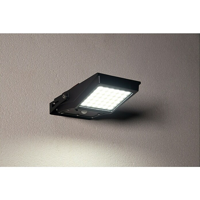 Osram Solar-Außenwandleuchte Endura Flood (10 W, 19,4 x 6,7 x 31,3 cm, Kaltweiß) | BAUHAUS