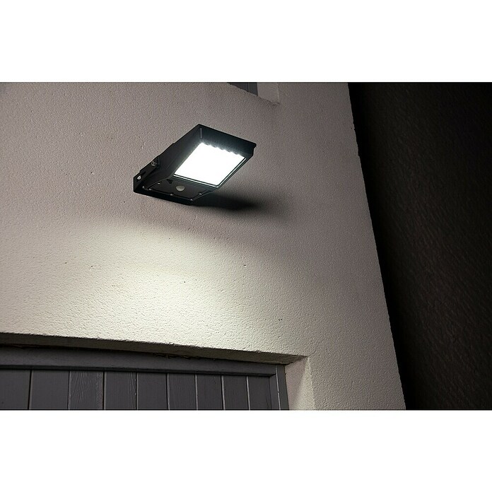 Osram Solar-Außenwandleuchte Endura Flood (10 W, 19,4 x 6,7 x 31,3 cm, Kaltweiß) | BAUHAUS