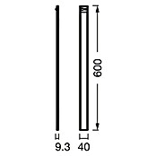 Osram LED svetilka pod omarico Linear Flat Sensor + USB  (Do x Š x V: 60 x 0,93 x 4 cm, Barva svetlobe: Večbarvno) | 3096 - Küche/Möbellicht | CAKA - Zweckleuchten | CAK - Technisches Licht | CA - Beleuchtung | C - Elektro | BAUHAUS