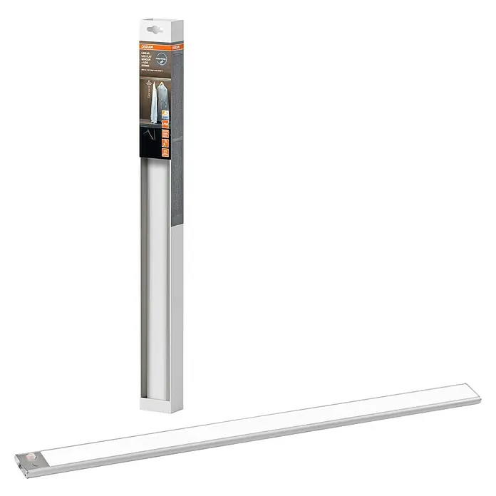 Osram LED-Unterbauleuchte Linear Flat Sensor + USB - L x B x H: 60 x 0,93 x 4 cm, Lichtfarbe: Mehrfarbig - OSRAM lineares LED-Flachlichtband mit Sensor & USB, mit Verpackung.