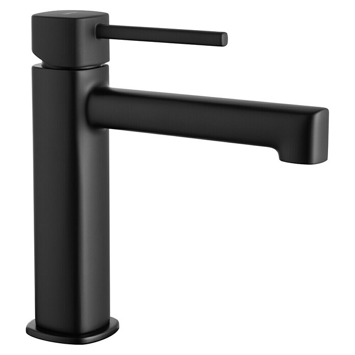 Camargue Bolonia Grifo de lavabo (Altura: 17 cm, Negro) | BAUHAUS