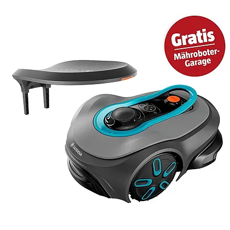 Gardena  Mähroboter-Set smart SILENO free inkl. Garage