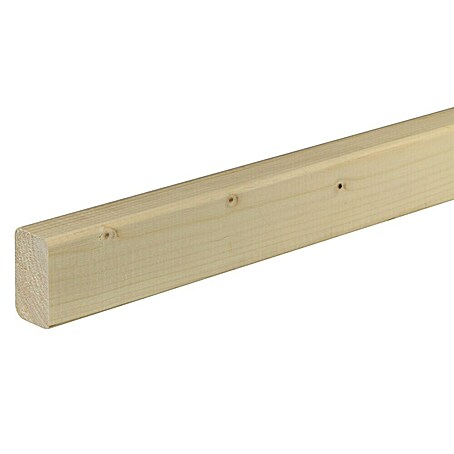 Quadratleiste (240 cm x 46 mm x 27 mm, Fichte)