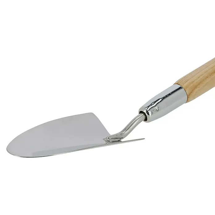 Gardol Schaufel - Breite: 9 cm, Länge: 55 cm - Eine Metall-Gartenschaufel mit Holzgriff.