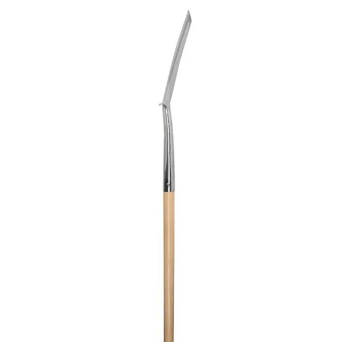 Gardol Gärtnerspaten - 111 cm, Esche, Edelstahl - Gartenspaten mit scharfer silberner Metallklinge und hellem Holzgriff.