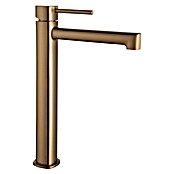 Camargue Bolonia Grifo de lavabo de caño alto (Oro rosa, Acero inoxidable) | BAUHAUS