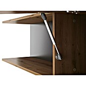 Meka Block Conjunto mueble de salón K-502 (Gris París/Roble Albar, 2 pzs.) | BAUHAUS