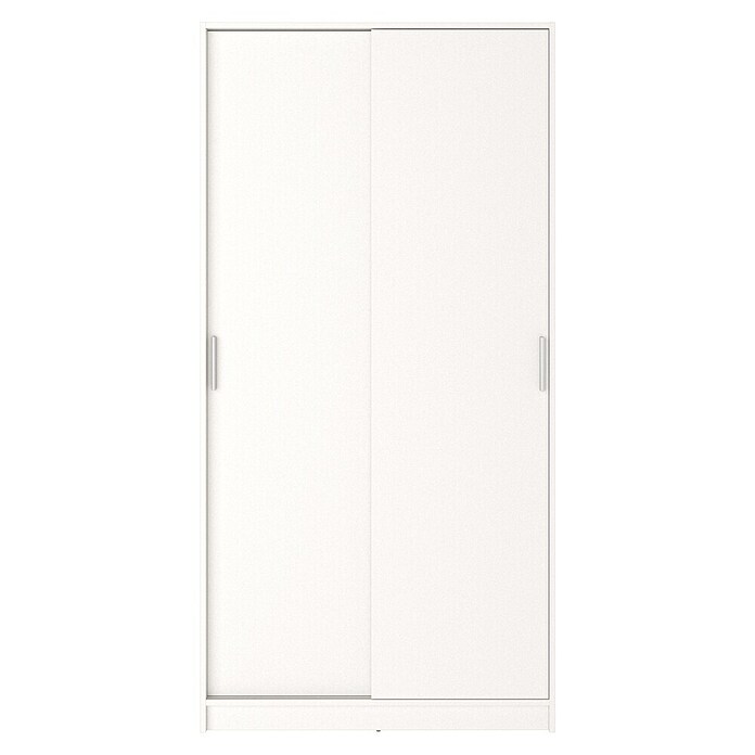 Meka Block Armario de puertas correderas K-511 (L x An x Al: 50 x 100 x 200 cm, Blanco Liso) | BAUHAUS