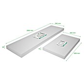 Meka Block Armario de puertas correderas K-511 (L x An x Al: 50 x 100 x 200 cm, Blanco Liso) | BAUHAUS