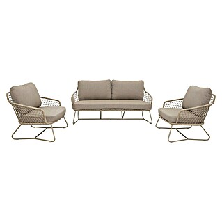 Loungeset Tampa (3 -delig, Light blende brown)