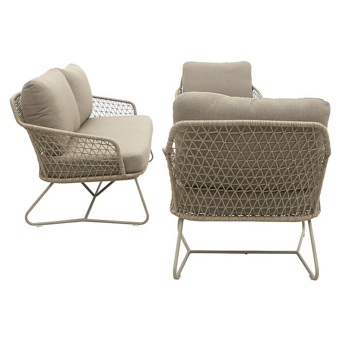 Loungeset Tampa (3 -delig, Light blende brown) | BAUHAUS