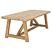 Tuintafel Panama (l x b x h: 240 x 100 x 78 cm, Acaciahout, Rechthoekig, Light Teak) | BAUHAUS