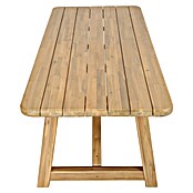 Tuintafel Panama (l x b x h: 240 x 100 x 78 cm, Acaciahout, Rechthoekig, Light Teak) | BAUHAUS