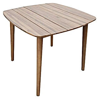 Tuintafel Reims (l x b x h: 90 x 90 x 76 cm, Acaciahout, Light teak)