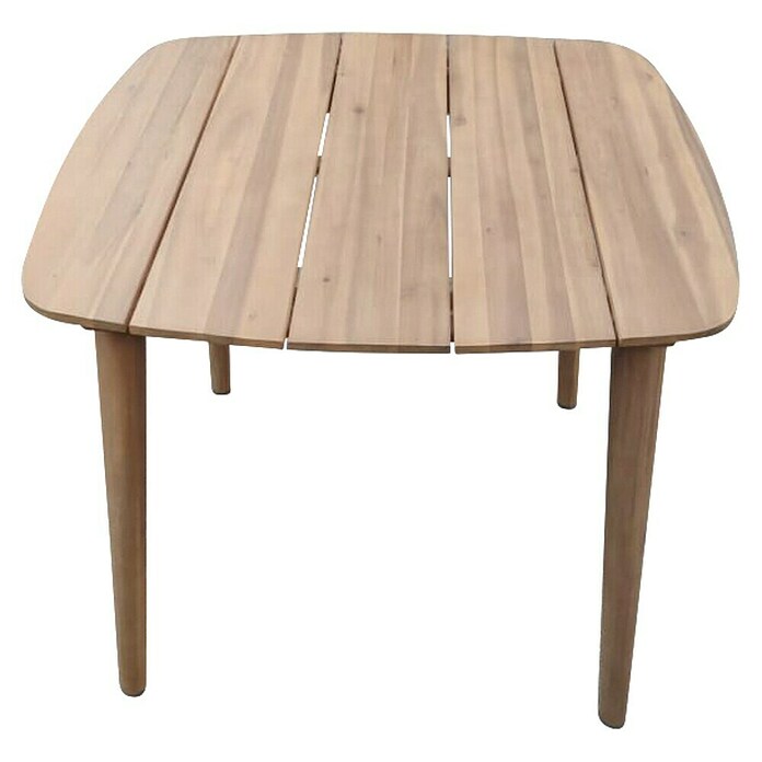 Tuintafel Reims (l x b x h: 90 x 90 x 76 cm, Acaciahout, Light teak) | BAUHAUS