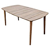 Tuintafel Reims (l x b x h: 160 x 90 x 76 cm, Acaciahout, Light teak) | BAUHAUS