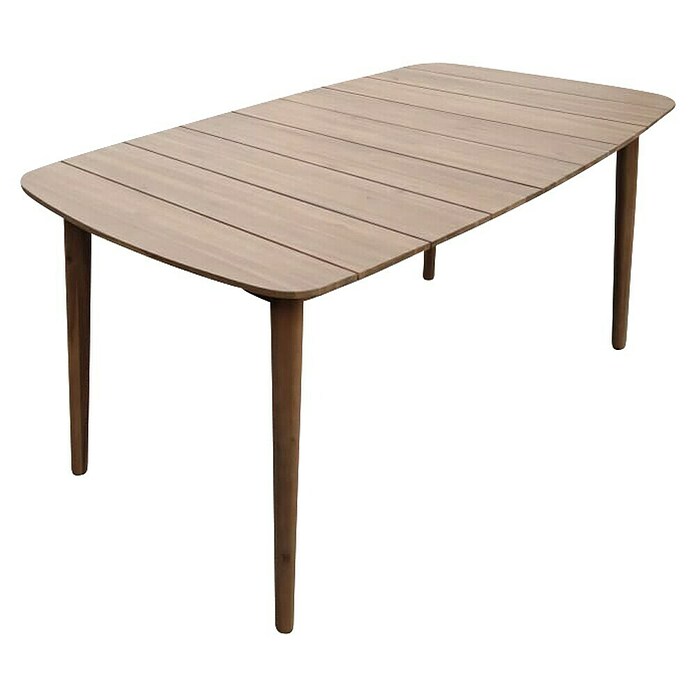 Tuintafel Reims (l x b x h: 160 x 90 x 76 cm, Acaciahout, Light teak) | BAUHAUS