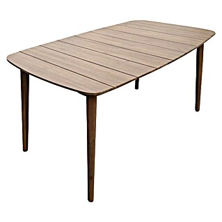 Tuintafel Reims (l x b x h: 160 x 90 x 76 cm, Acaciahout, Light teak)