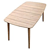 Tuintafel Reims (l x b x h: 160 x 90 x 76 cm, Acaciahout, Light teak) | BAUHAUS