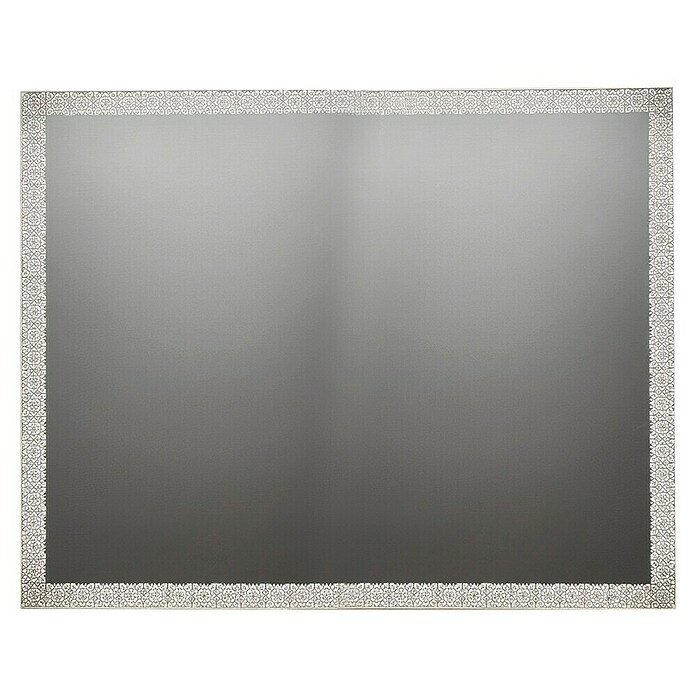 Espejo con luz LED Alhambra (100 x 80 cm, Acero) | BAUHAUS