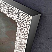 Espejo con luz LED Alhambra (100 x 80 cm, Acero) | BAUHAUS