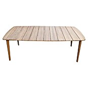 Tuintafel Reims (l x b x h: 215 x 90 x 76 cm, Acaciahout, Light teak) | BAUHAUS