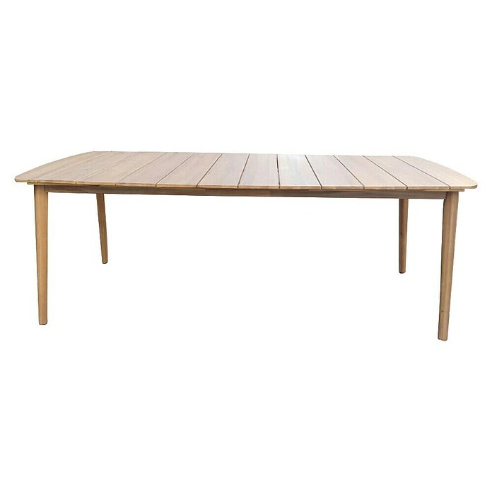Tuintafel Reims (l x b x h: 215 x 90 x 76 cm, Acaciahout, Light teak) | BAUHAUS