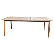 Tuintafel Reims (l x b x h: 215 x 90 x 76 cm, Acaciahout, Light teak) | BAUHAUS