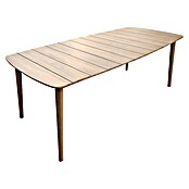 Tuintafel Reims (l x b x h: 215 x 90 x 76 cm, Acaciahout, Light teak) | BAUHAUS