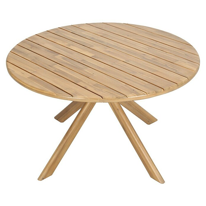 Ronde tuintafel Veneto (Ø x h: 130 x 76 cm, Acaciahout) | BAUHAUS