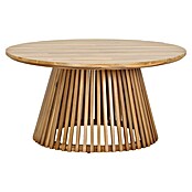Tuintafel Zude (Ø x h: 100 x 50 cm, Acaciahout, Rond, Light teak) | BAUHAUS