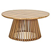 Tuintafel Zude (Ø x h: 100 x 50 cm, Acaciahout, Rond, Light teak) | BAUHAUS