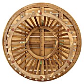 Tuintafel Zude (Ø x h: 100 x 50 cm, Acaciahout, Rond, Light teak) | BAUHAUS