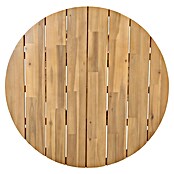 Tuintafel Zude (Ø x h: 100 x 50 cm, Acaciahout, Rond, Light teak) | BAUHAUS