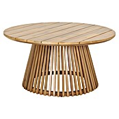 Tuintafel Zude (Ø x h: 100 x 50 cm, Acaciahout, Rond, Light teak) | BAUHAUS