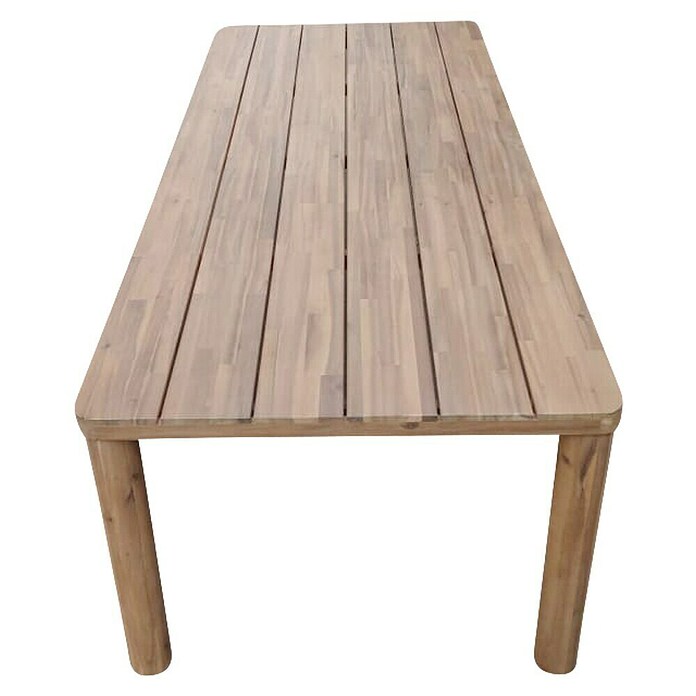 Tuintafel Katana (l x b x h: 240 x 100 x 75,5 cm, Acaciahout, Light teak) | BAUHAUS