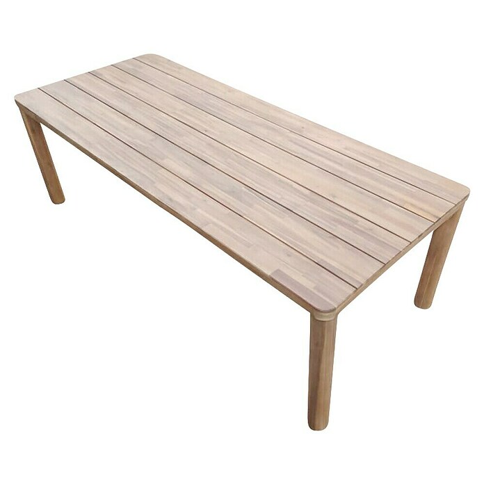Tuintafel Katana (l x b x h: 240 x 100 x 75,5 cm, Acaciahout, Light teak) | BAUHAUS