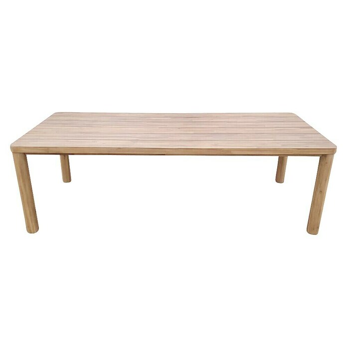 Tuintafel Katana (l x b x h: 240 x 100 x 75,5 cm, Acaciahout, Light teak) | BAUHAUS
