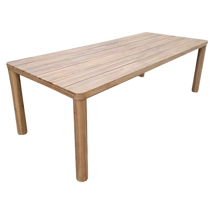 Tuintafel Katana (l x b x h: 240 x 100 x 75,5 cm, Acaciahout, Light teak) | BAUHAUS