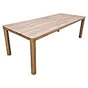 Tuintafel Katana (l x b x h: 240 x 100 x 75,5 cm, Acaciahout, Light teak) | BAUHAUS