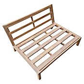 Palletbank element Kent (l x b x h: 94 x 120 x 68,5 cm, Teak look, Element) | BAUHAUS