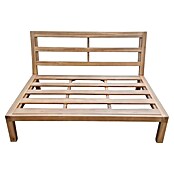 Palletbank element Kent (l x b x h: 94 x 120 x 68,5 cm, Teak look, Element) | BAUHAUS